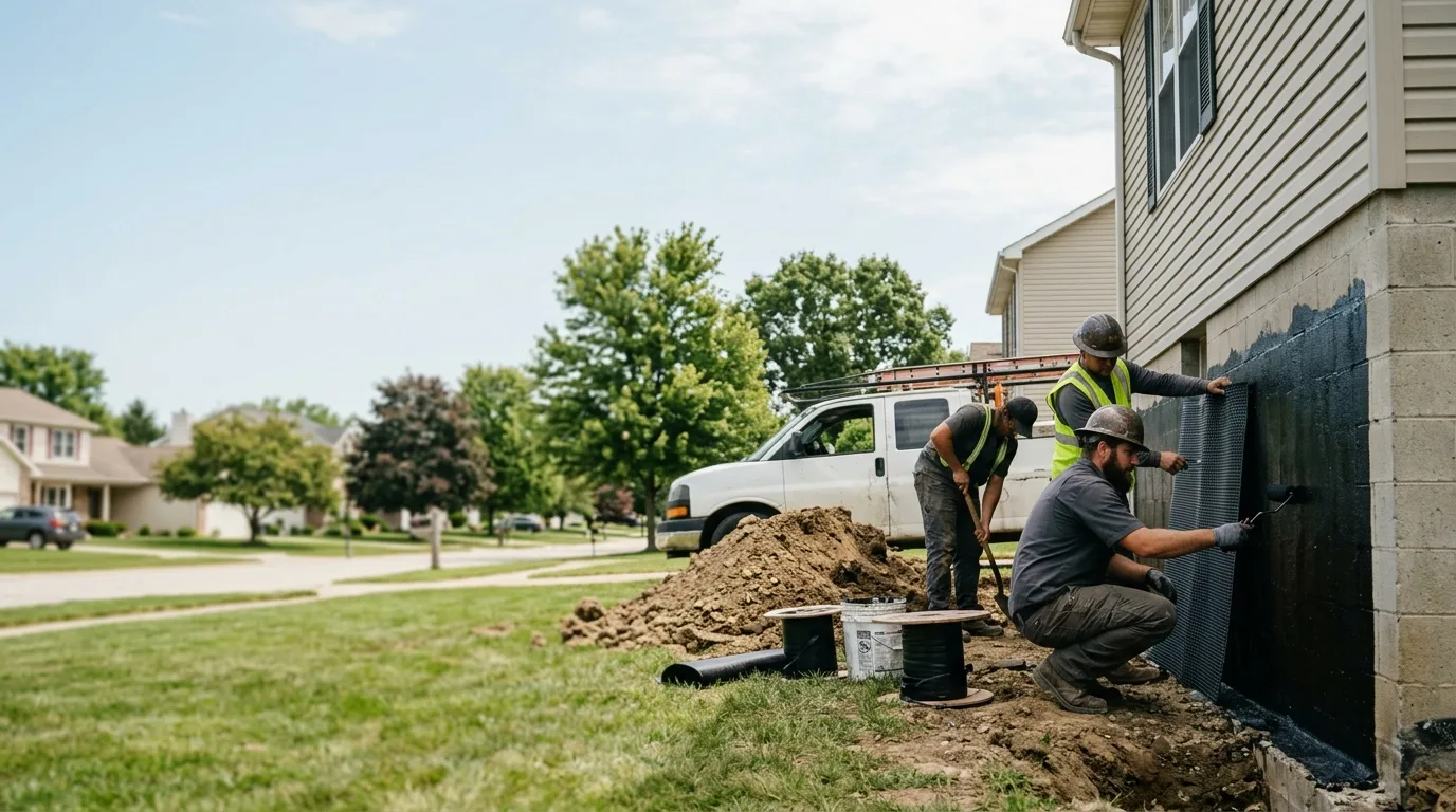 Basement Waterproofing in New Lexington, OH near me